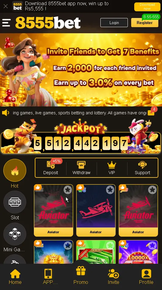 8555bet game download
