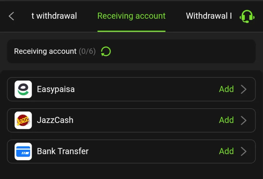 Game Withdrawal 