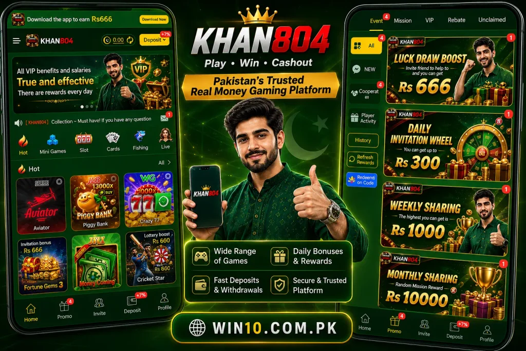 Khan804 Game interface