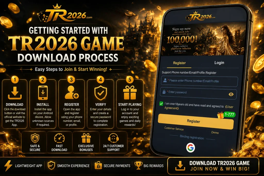 TR2026 game register & login